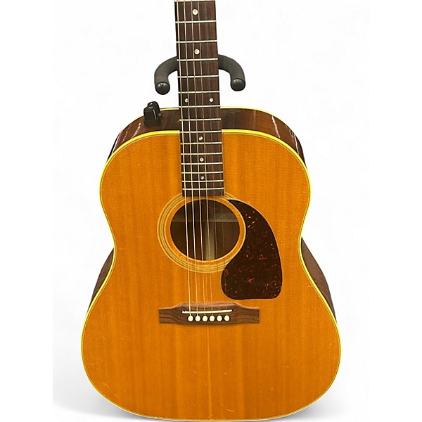 Used 1985 Gibson 1985 J-45E Natural Acoustic Electric Guitar