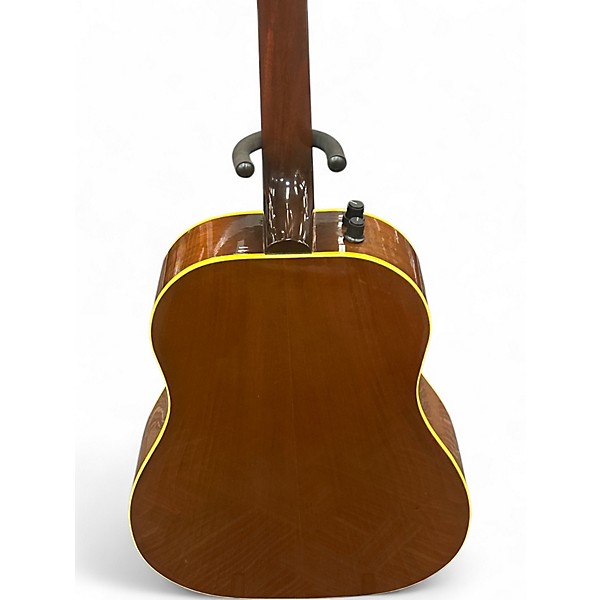 Used 1985 Gibson 1985 J-45E Natural Acoustic Electric Guitar