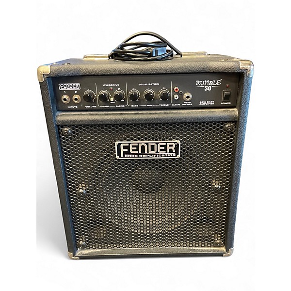 Used Fender Rumble 30 30W 1x10 Bass Combo Amp
