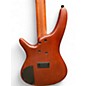 Used Ibanez SR500E 5 String Brown Electric Bass Guitar