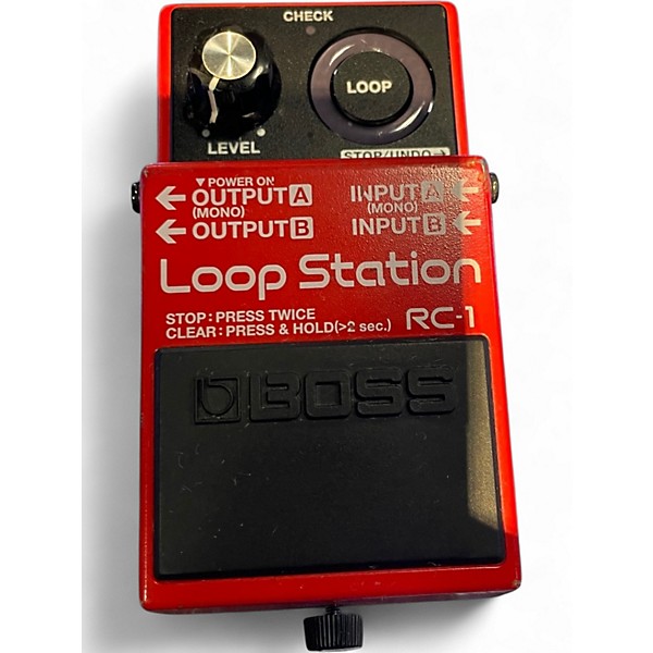 Used BOSS RC1 Loop Station Pedal
