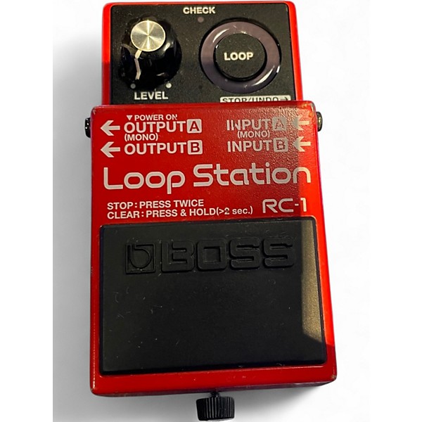 Used BOSS RC1 Loop Station Pedal