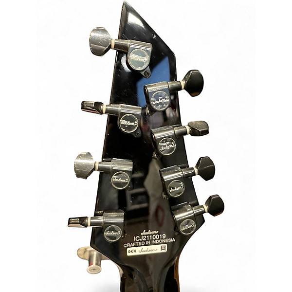 Used Jackson SLATXF8 SOLOIST 8 STRING BLACK BURST Solid Body Electric Guitar