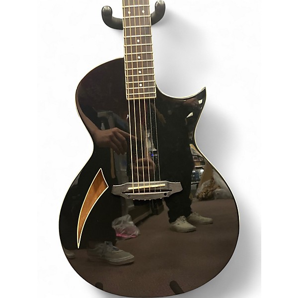 Used ESP LTD TL6 Black Acoustic Electric Guitar