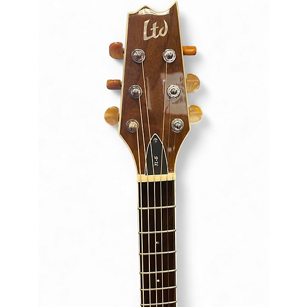 Used ESP LTD TL6 Black Acoustic Electric Guitar
