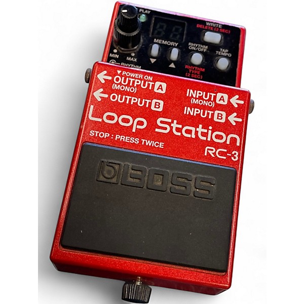 Used BOSS RC3 Loop Station Pedal
