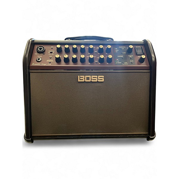 Used BOSS acs live Acoustic Guitar Combo Amp