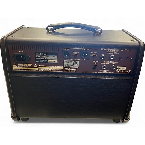 Used BOSS acs live Acoustic Guitar Combo Amp