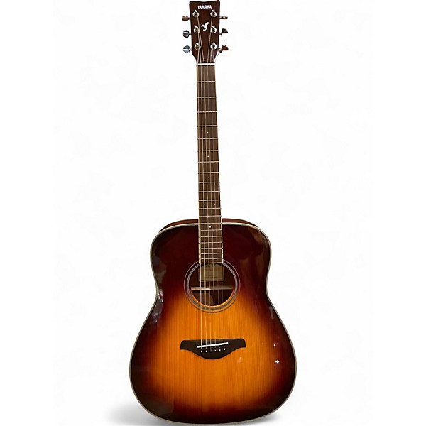 Used Yamaha FG-TA 2 Tone Sunburst Acoustic Electric Guitar