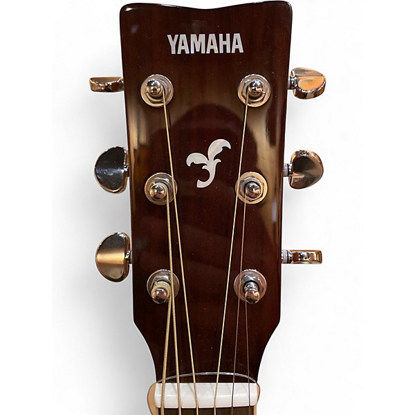 Used Yamaha FG-TA 2 Tone Sunburst Acoustic Electric Guitar