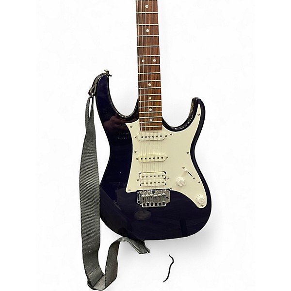 Used Ibanez Gio Ax Purple Solid Body Electric Guitar