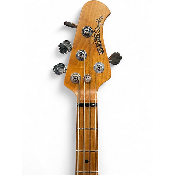 Used Ernie Ball Music Man StingRay Special HH Sunburst Electric Bass Guitar