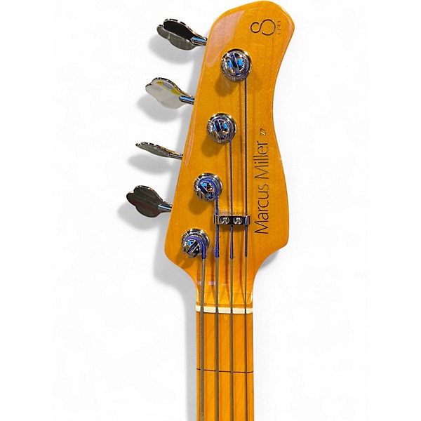 Used Sire Marcus Miller Z7 Fretless Skyburst Sparkle Electric Bass Guitar