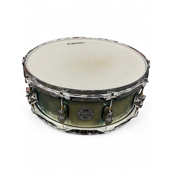 Used PDP by DW 5 Piece Concept Series Blue Drum Kit