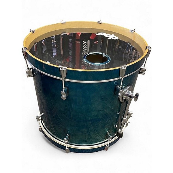 Used PDP by DW 5 Piece Concept Series Blue Drum Kit