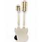 Used Epiphone G1275 Double Neck Alpine White Solid Body Electric Guitar