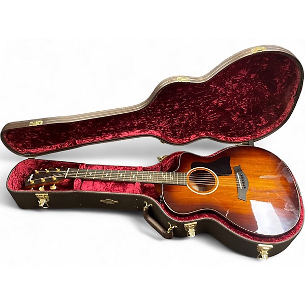Used Taylor 224CEKDLX Natural Acoustic Electric Guitar
