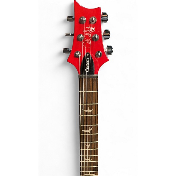 Used PRS SE Custom 24 Dark Cherry Burst Solid Body Electric Guitar
