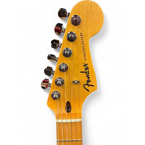 Used 2025 Fender Standard Stratocaster HSS Metallic Aqua Marine Solid Body Electric Guitar