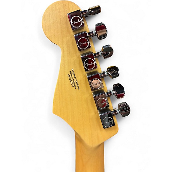 Used 2025 Fender Standard Stratocaster HSS Metallic Aqua Marine Solid Body Electric Guitar