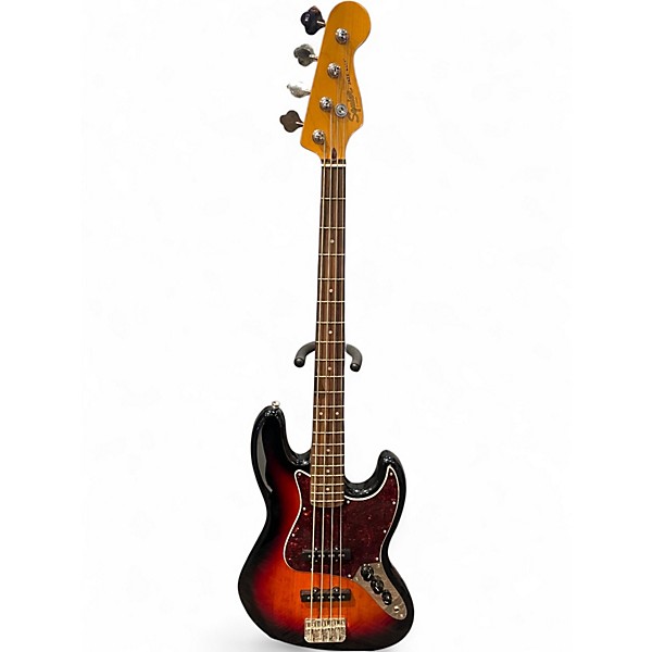 Used Squier Classic Vibe 1960S Jazz Bass 3 Color Sunburst Electric Bass Guitar