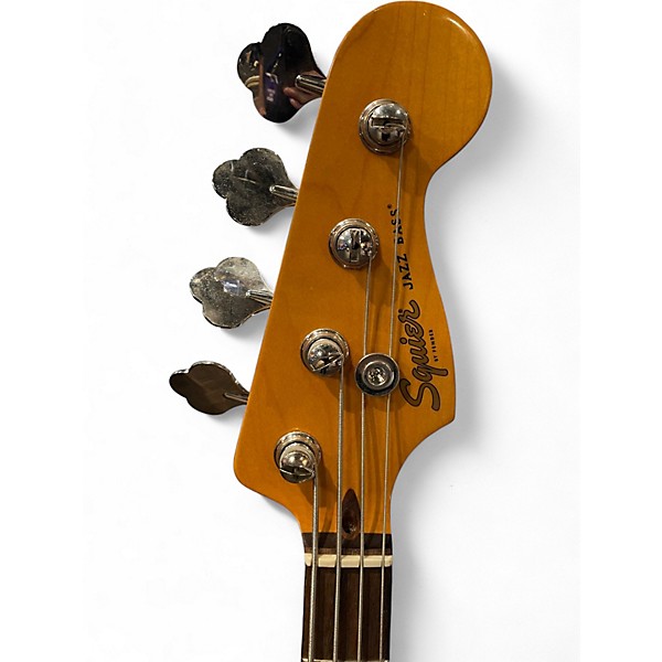 Used Squier Classic Vibe 1960S Jazz Bass 3 Color Sunburst Electric Bass Guitar