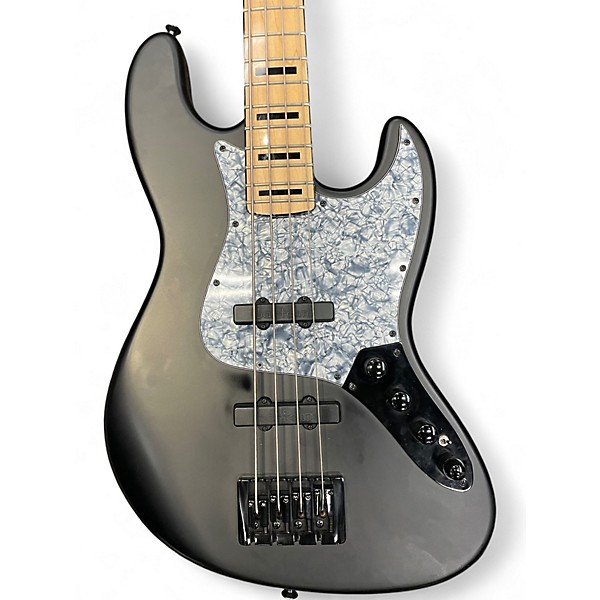 Used Bass Mods EF4 Ethan Farmer Satin Black Electric Bass Guitar