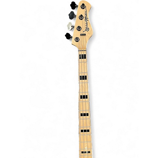 Used Bass Mods EF4 Ethan Farmer Satin Black Electric Bass Guitar