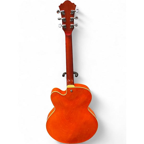 Used Ibanez AF75 Trans Orange Hollow Body Electric Guitar