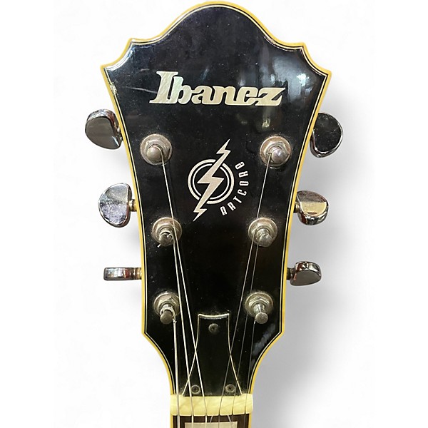 Used Ibanez AF75 Trans Orange Hollow Body Electric Guitar