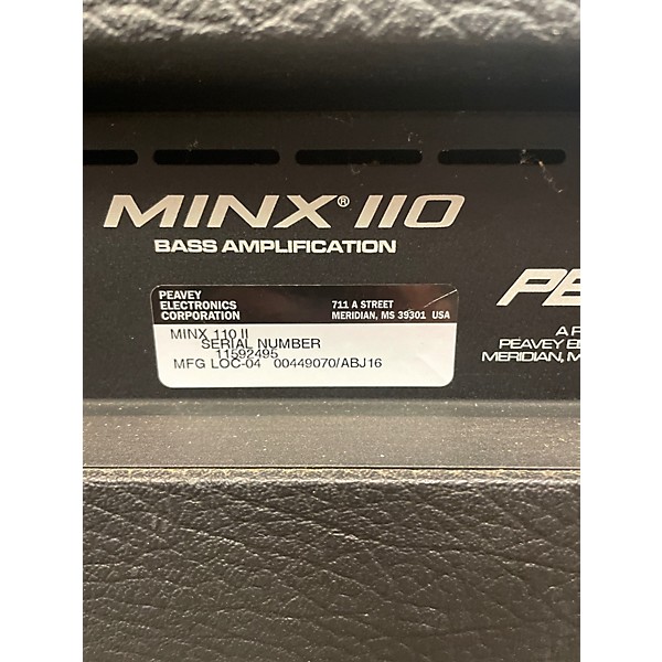 Used Peavey MINX 110 Bass Combo Amp
