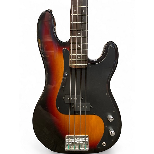 Vintage 1994 Schecter Guitar Research P-4 3 Color Sunburst Electric Bass Guitar