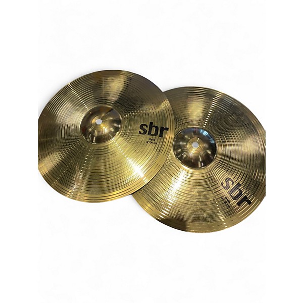 Used SABIAN 14in SBR Hi Hat Pair Cymbal