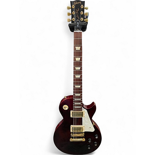 Used 2012 Gibson Les paul studio Wine Red Solid Body Electric Guitar