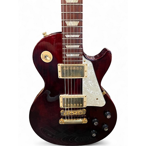 Used 2012 Gibson Les paul studio Wine Red Solid Body Electric Guitar