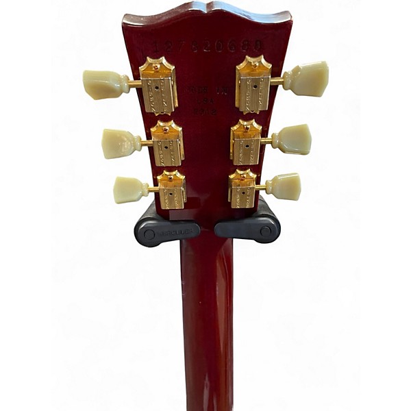 Used 2012 Gibson Les paul studio Wine Red Solid Body Electric Guitar