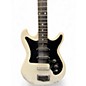 Used Harmony H804 Offset White Solid Body Electric Guitar
