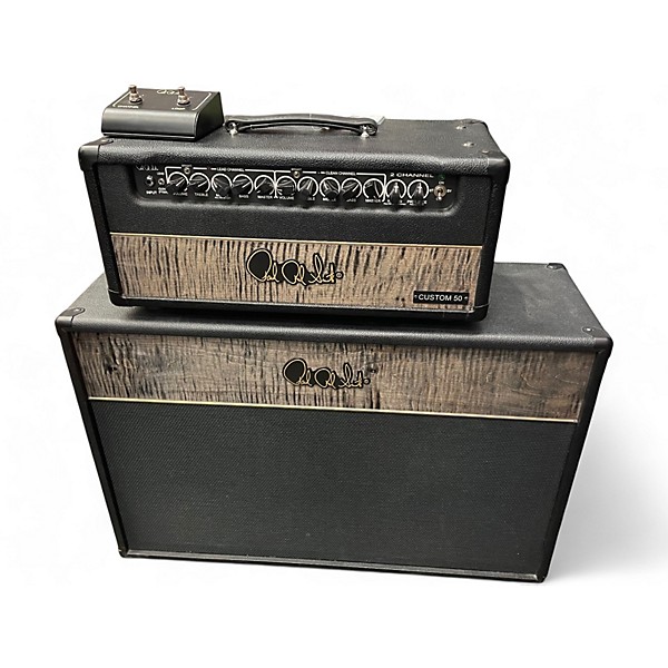 Used PRS Custom 50 w/ 2x12 Cabinet Guitar Stack