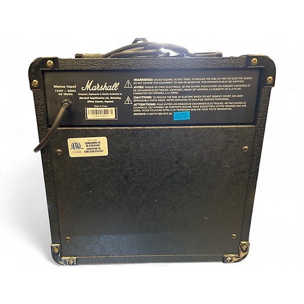 Used Marshall MG10CD 1X6.5 10W Guitar Combo Amp