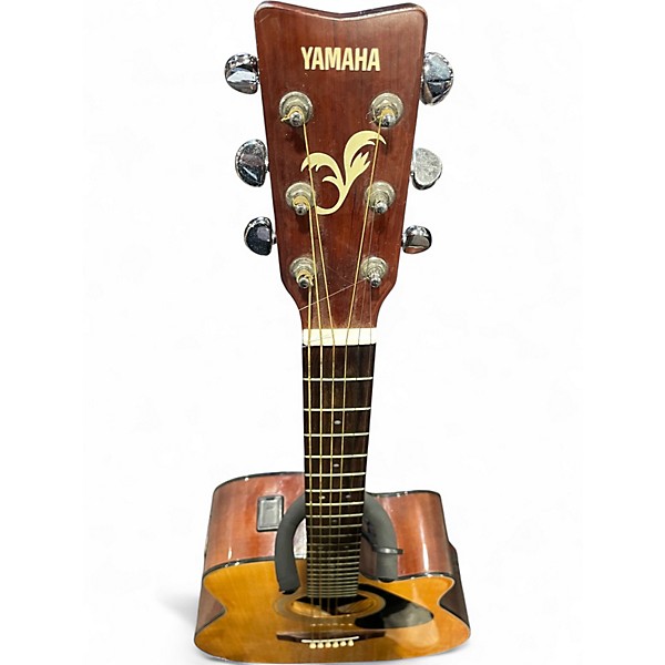Used Yamaha FG411CE Natural Acoustic Electric Guitar
