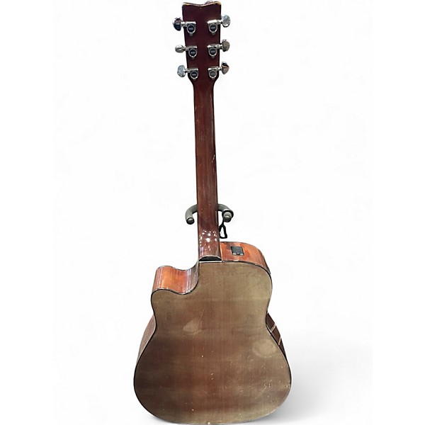 Used Yamaha FG411CE Natural Acoustic Electric Guitar