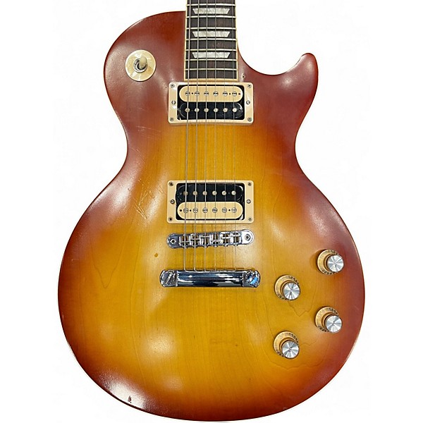 Used Gibson Les Paul Traditional Pro V Sunburst Solid Body Electric Guitar
