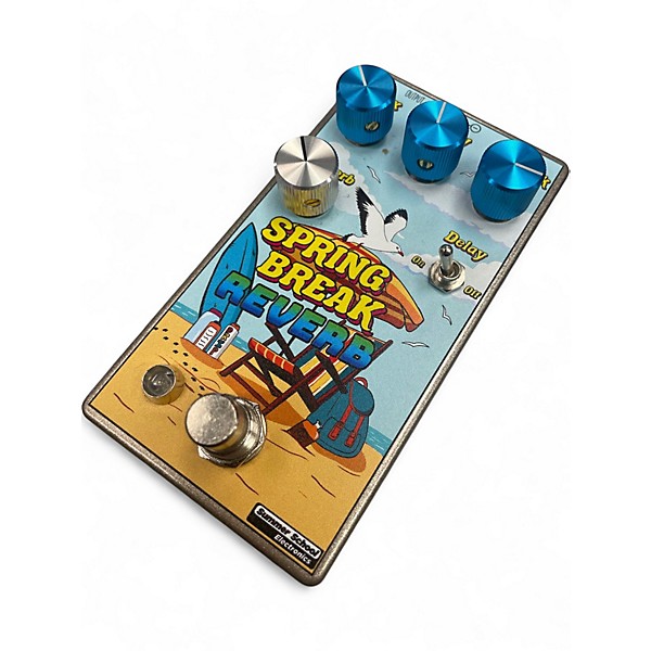 Used Summer School Electronics SPRING BREAK REVERB Effect Pedal