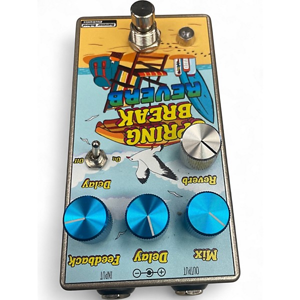 Used Summer School Electronics SPRING BREAK REVERB Effect Pedal