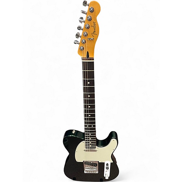 Used Fender Player Telecaster British racing green Solid Body Electric Guitar