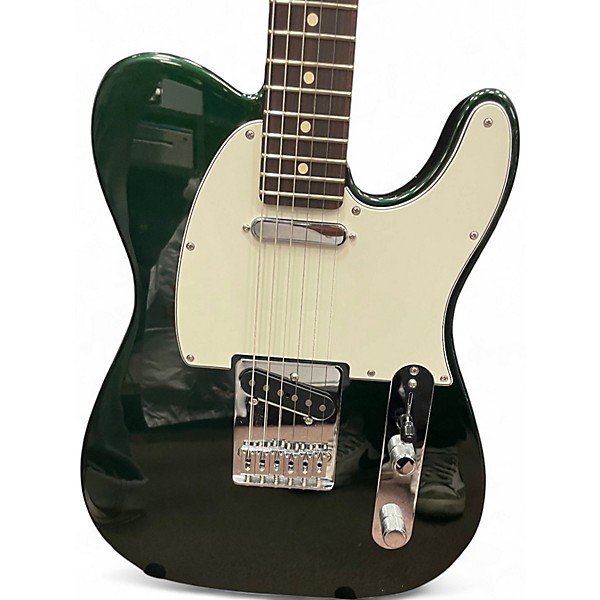 Used Fender Player Telecaster British racing green Solid Body Electric Guitar