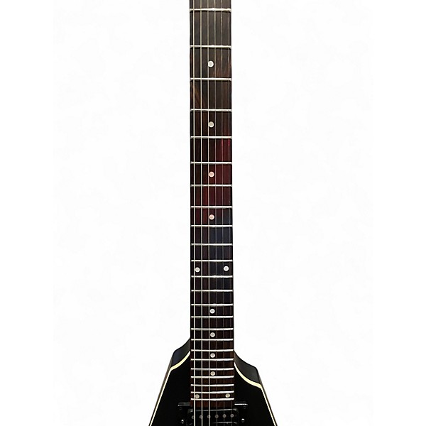 Used Schecter Guitar Research MONSTER ENERGY V BLACK Solid Body Electric Guitar