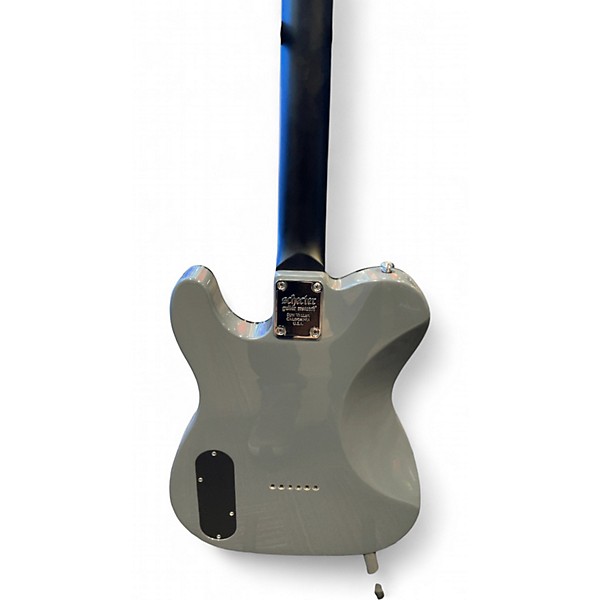Used Schecter PT Gray Solid Body Electric Guitar