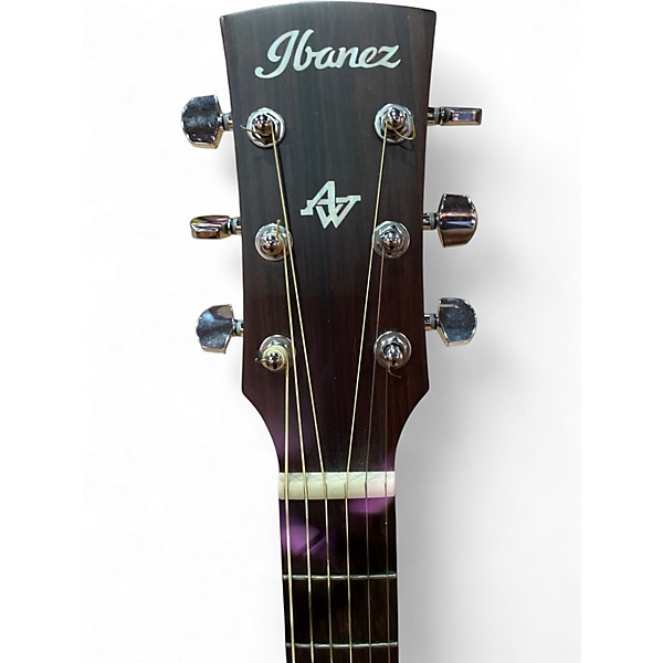 Used Ibanez AW54CE Mahogany Acoustic Electric Guitar
