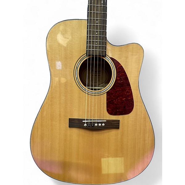 Used Fender CD140SCE Natural Acoustic Electric Guitar
